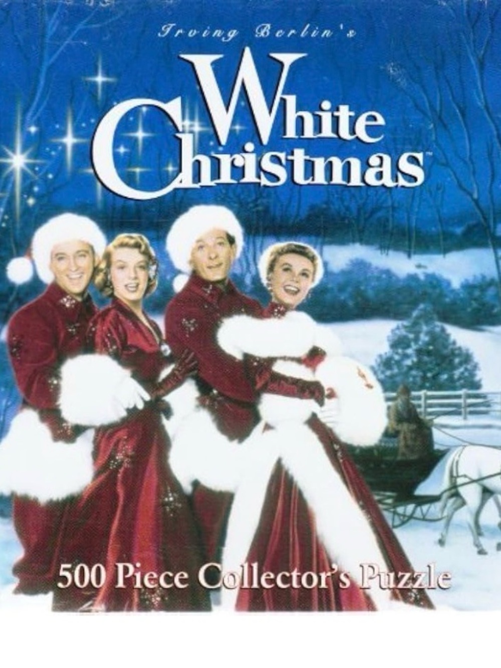 🎄 USAopoly “Dreaming of a White Christmas” 500-Piece Collector’s Puzzle Tin – NE